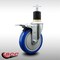 Service Caster 5'' SS Blue Poly Swivel 1-7/8'' Expanding Stem Caster Total Lock Brake SCC-SSEXTTL20S514-PPUB-BLUE-178 - alternate 3
